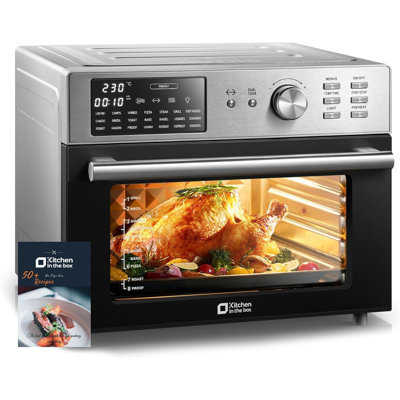 Four à grille-pain à cuisine numérique 21-in-1 1800W Kitchen in the Box 32QT