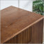 Buffet Mid-Century moderne à rayures verticales