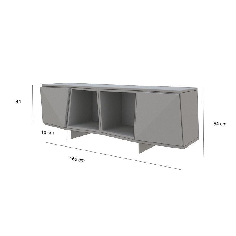 Unfinished TV Stand for TVs up to 70"
