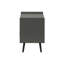 Table de bout avec table de bout avec tiroir ouvert, gris 19 po Jexa-117053520