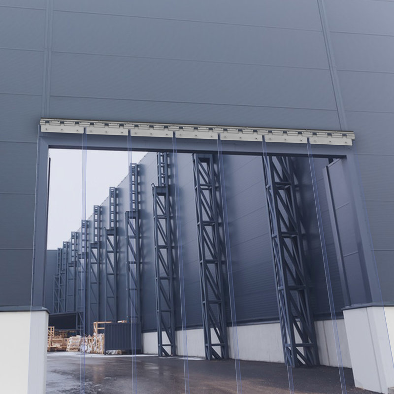 Strip Curtain, 7PCS Clear