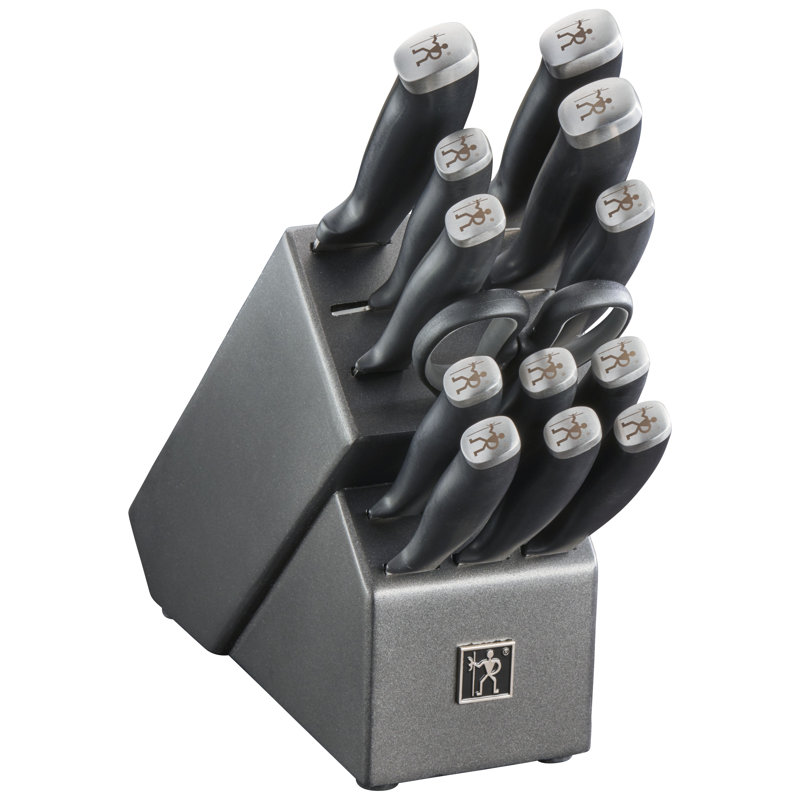 Ensemble de 14 couteaux HENCKELS Silver Cap, noir