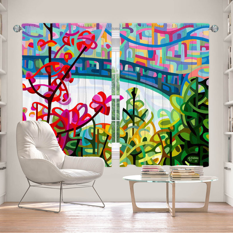 Room Darkening Curtain Pair, 40" W x 52" L