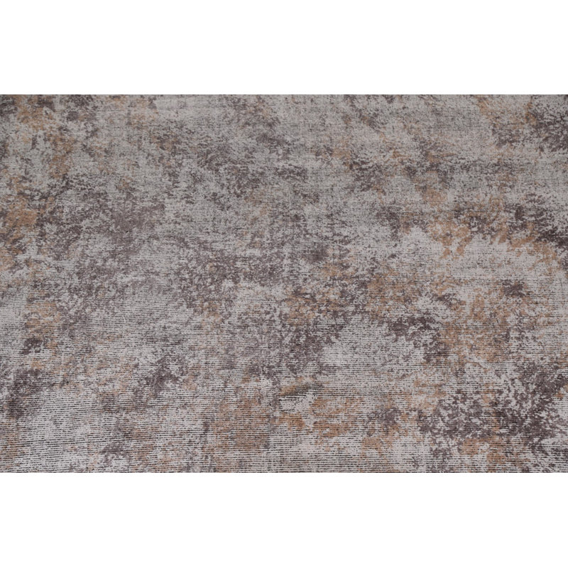 Tapis abstrait moderne all-over 8 x 11