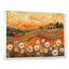 Marguerites fleurs grange audacieux paysage II - marguerites Art mural