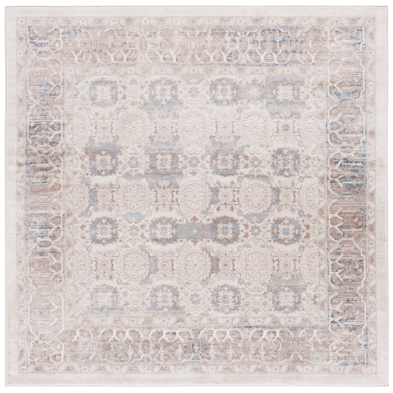 Tapis oriental performance Micaiah, Carré 6 pi 7 po