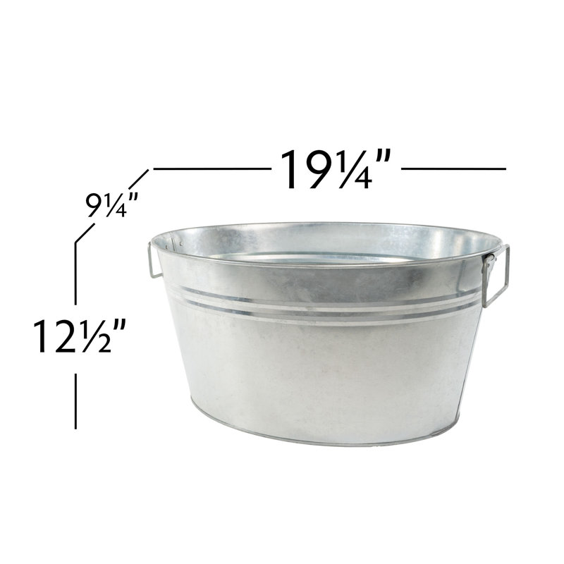 Edmont Metal Ice Bucket