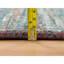 8'x10'2" Colorful Modern Striae Design Wool and Silk Hand Knotted Rug DD56EBB87B224279B43D40DE18F3224D
