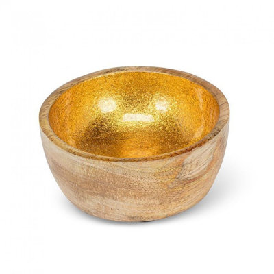 Petit bol en feuille métallique