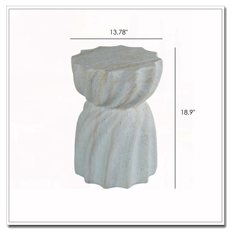 Table d'appoint d'extérieur pour terrasse