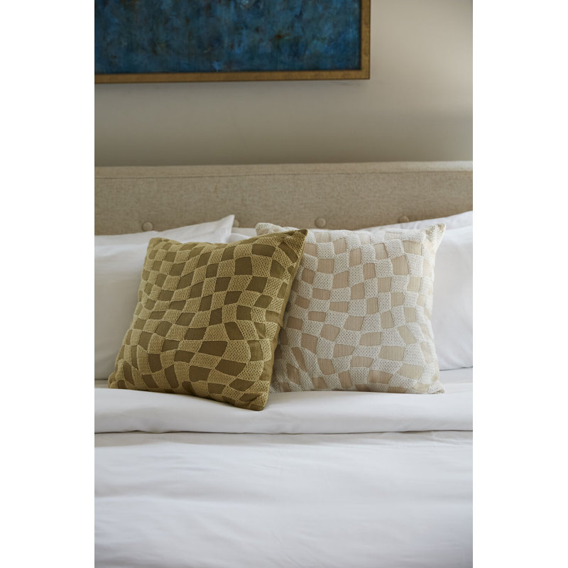 Visby Pillow 20"x 20", Beige