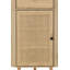 Armoire décorative de coin à 1 porte