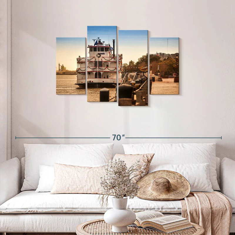 Mehar Savannah Riverboat, 27"H x 43"W