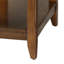 Table d'appoint noyer massif