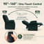 Fauteuil inclinable électrique avec mécanisme d'inclinaison motorisé fluide, design ergonomique et rangement latéral pour un confort et une commodité ultimes.-1522608445