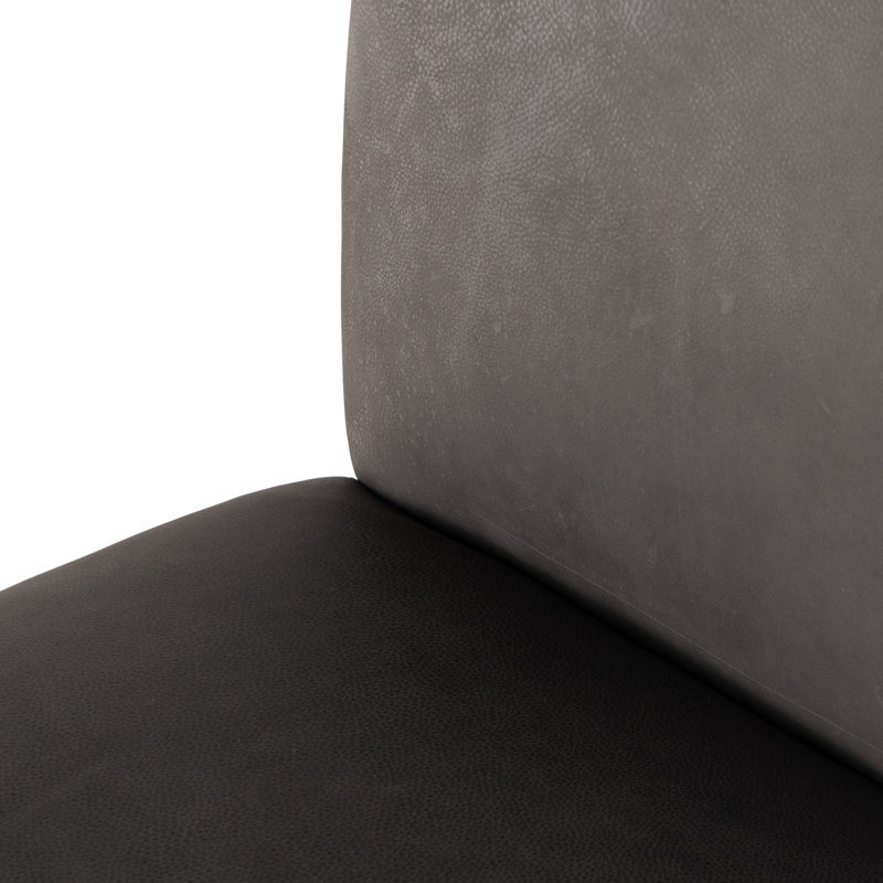 Monza Upholstered Dining Chair, Heritage Graphite