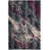 Damon Abstract Teal/Magenta Area Rug