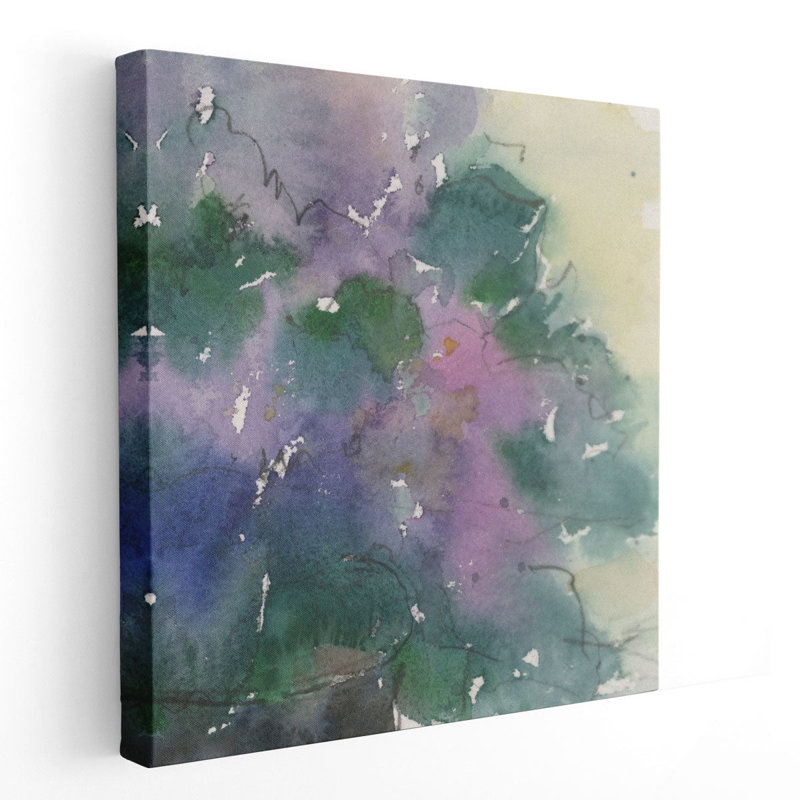 Floral Facade II - reproduction d'art sur toile, H 30 po x l 30 po