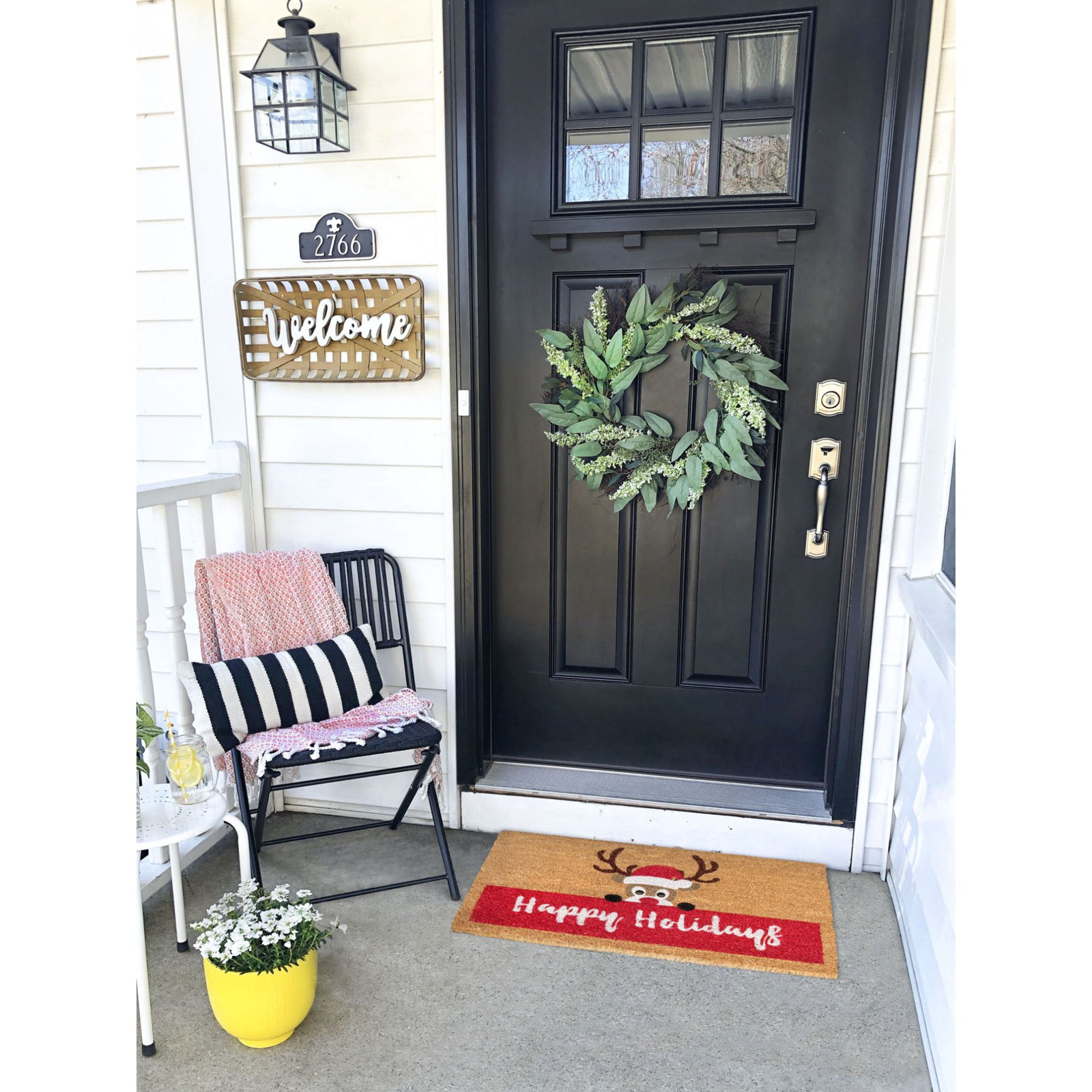 Vervino Non-Slip Christmas Doormat