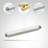 Single-Handle 2-Spray Square High Pressure Shower Faucet With 16" Ceiling Shower Head In Black(Valve Included)-103528594