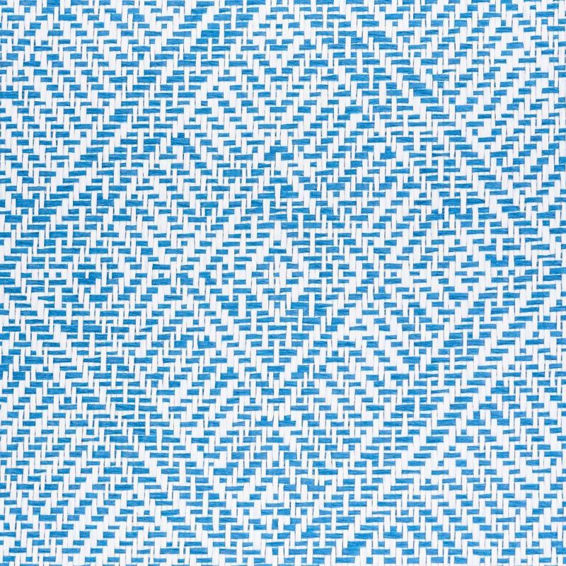 Papier peint tissé Tortola, bleu