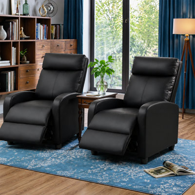 Fauteuil de massage en cuir PU, siège de cinéma maison avec fonction de massage