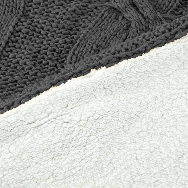Edda Modern Throw, Gray