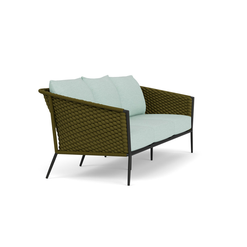 Escape Outdoor 3 - Seat Patio Sofa, Demo Mist