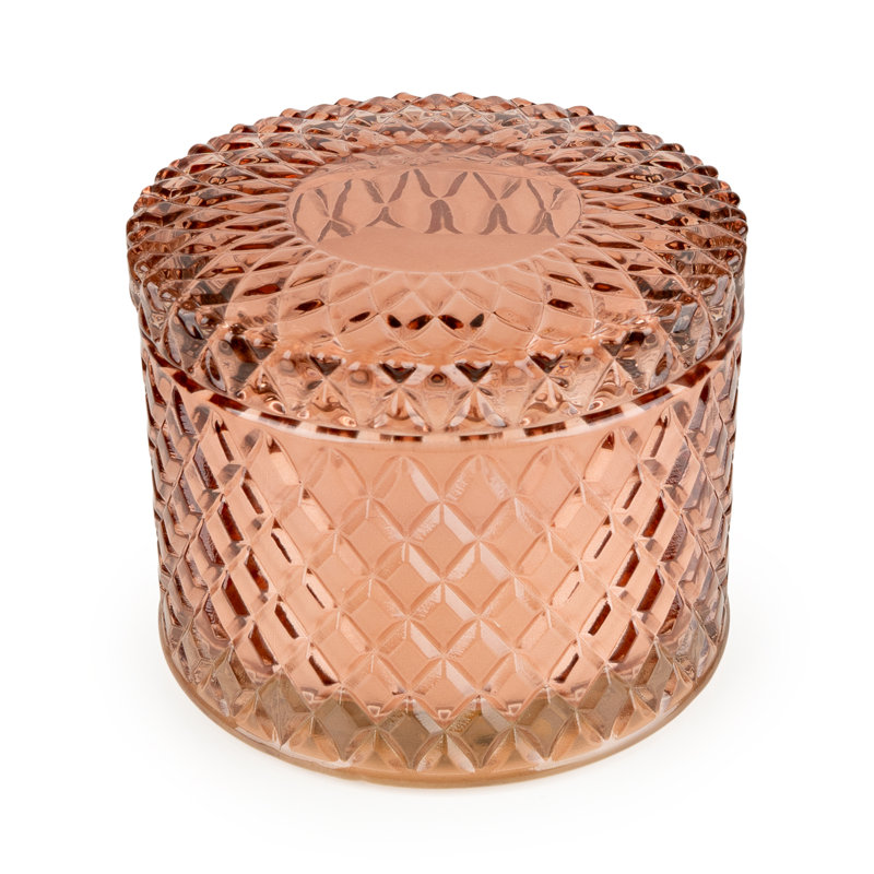 Fresh Scented Novelty Candle with Glass Holder