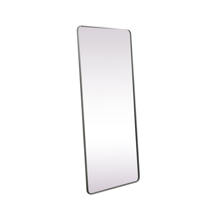 Sabine Metal Rounded Rectangle Floor Mirror
