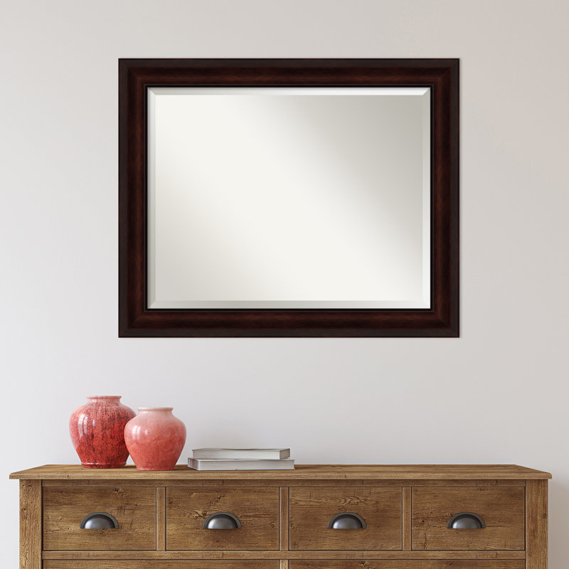Gardnertown Flat Wall Mirror, 27.12" x 33.12"