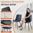 5-Piece Round Dining Table Sets-874411949