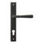 Hammered Newbury Lock Door Handle-56209740