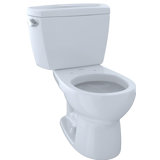Eco Drake® 1.28 GPF (Water Efficient) Round Two-Piece Toilet (Seat Not Included)