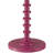 Purple Accent Table With Pedestal Base