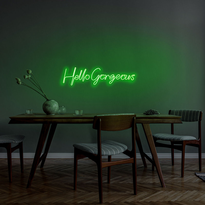 Wall Decor on Resin, Green