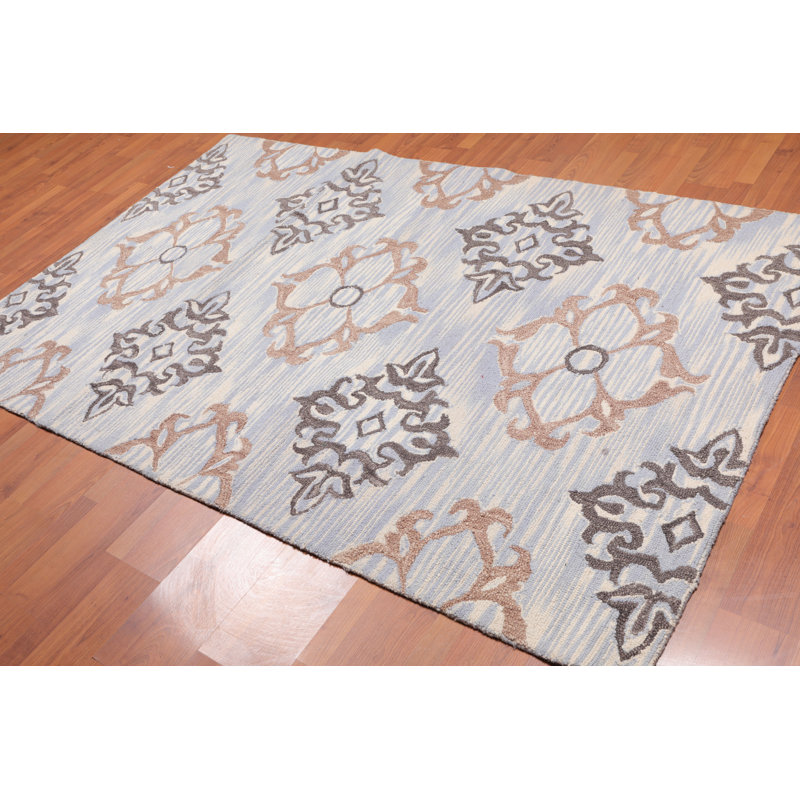Tapis beige en laine touffeté à la main Shaws