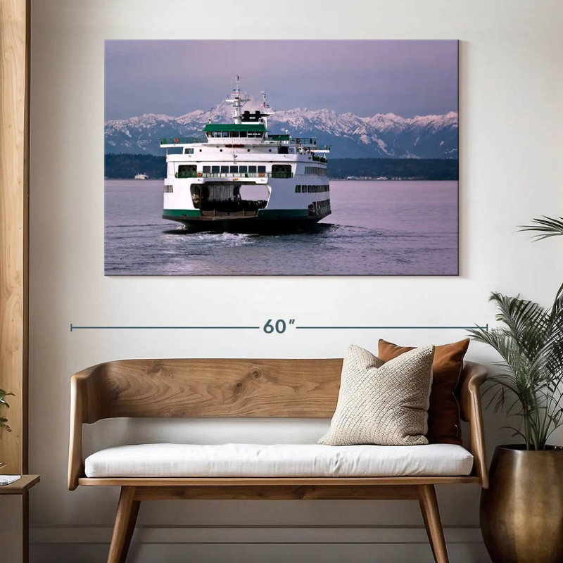 Ferry Mehar Seattle, H 34 po x l 51 po