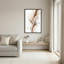 Art mural sur toile crème et cuivre-706785483