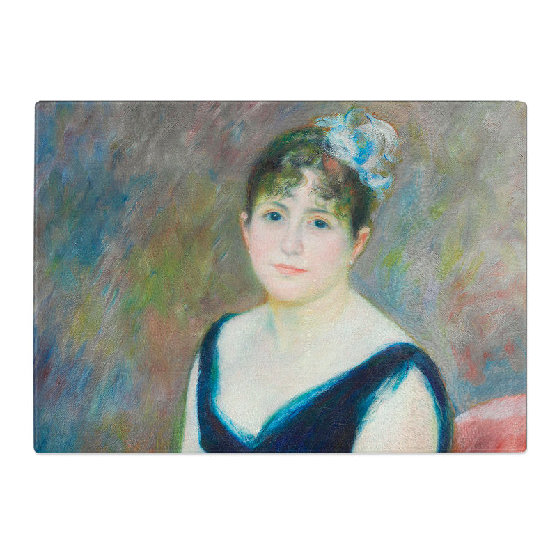 Madame Leon Clapisson by Pierre-Auguste Renoir Chopping Board, 0.4cm H x 20cm W x 28.5cm L