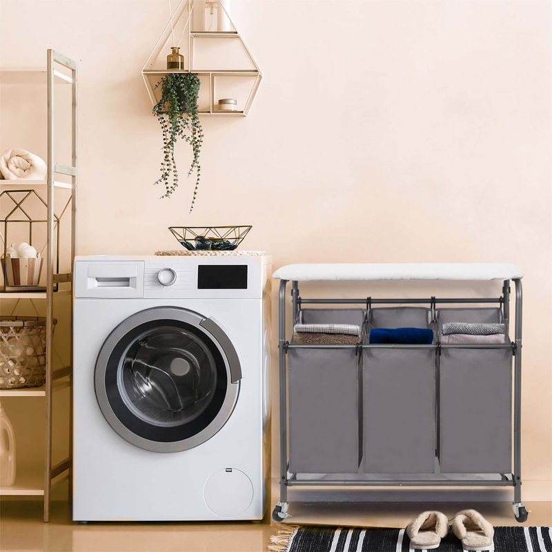 Bhargava Fabric and Steel Laundry Sorter