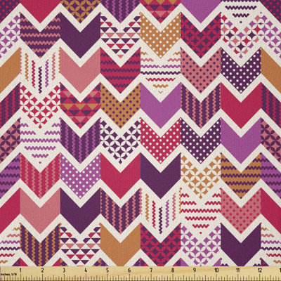 Dacre Arrow Motifs Lines Fabric