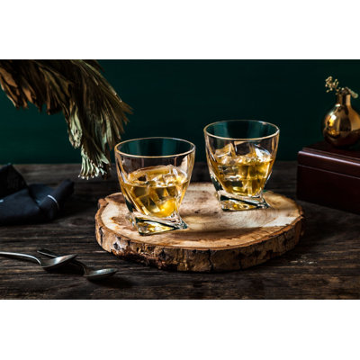 JoyJolt Atlas Whiskey Glasses, 11oz.