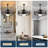 Outdoor Ceiling Fans With Lights For Patios,caged Ceiling Fans With Remote Control,waterproof Plug In Gazebo Fan With Hanging Hook For Outside Porch