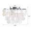 Plafonnier encastré 3 lumières 12,6 po Griffithville-1912531388