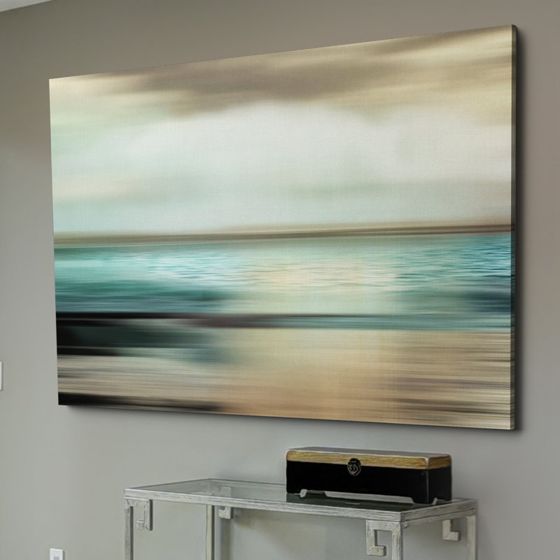«Shimmering Sea», impression sur toile tendue, H 12 po x l 18 po x P 1,5 po