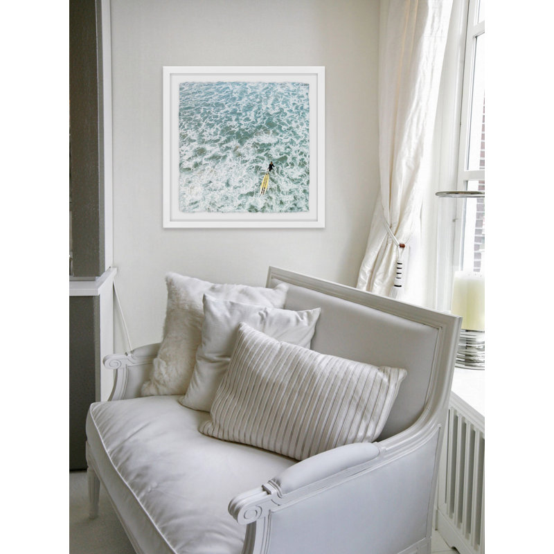 «Choppy Waters», reproduction encadrée, H 12 po x l 12 po x P 1,5 po