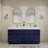 72" Freestanding Double Bathroom Vanity Set with Drawers and Doors-70381277