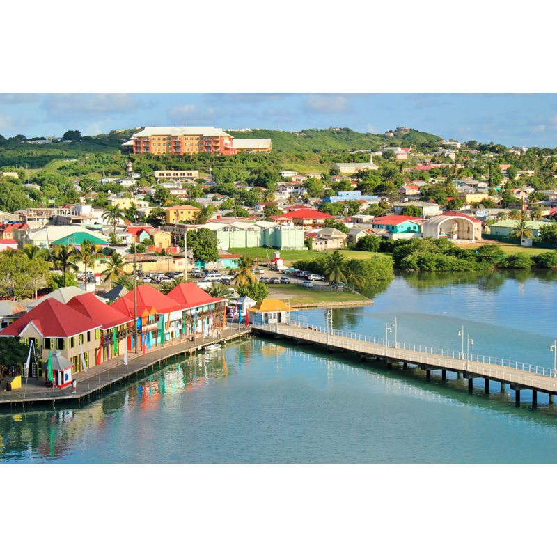 Antigua Views by CathyRL - Wrapped Canvas Print, 61cm H x 91cm W x 3.8cm D