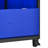 Collapsible Bulk Container, Solid Wall, 600 Lbs Capacity, Blue, 4 - Way Access, 31.07 In Width Storage, Stacks High, 39.82 Depth